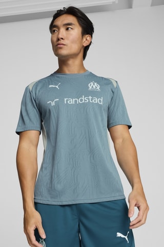Maillot d'entraînement Olympique de Marseille - Bleu-gris