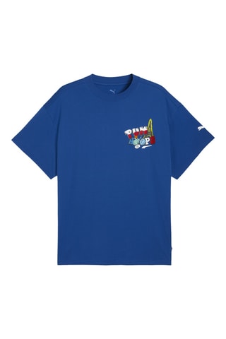 T-shirt regular Paris Pastry - Indigo