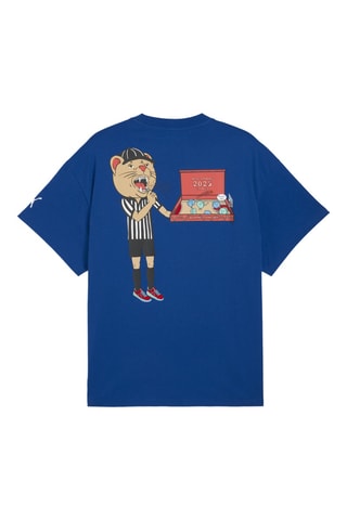 T-shirt regular Paris Pastry - Indigo