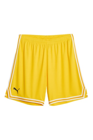 Short de basketball Hoops Team Game - Jaune