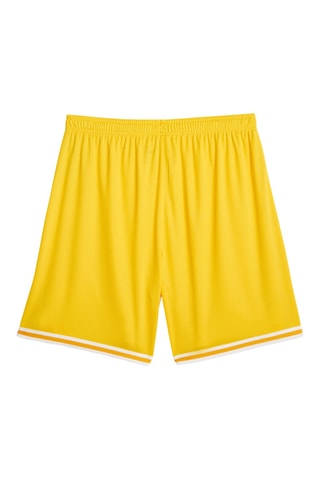 Short de basketball Hoops Team Game - Jaune