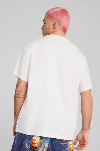 T-shirt regular Dylan Exhibit - Blanc