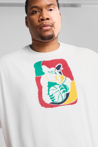 T-shirt regular Dylan Exhibit - Blanc