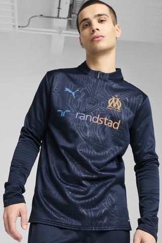 T-shirt d’entraînement Olympique de Marseille - Bleu marine