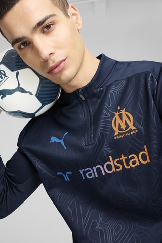 T-shirt d’entraînement Olympique de Marseille - Bleu marine
