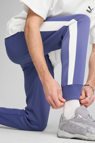Pantalon de survêtement regular T7 always on - Ciel