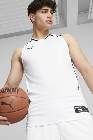 Débardeur de basketball Hoops Team Game Jersey - Blanc