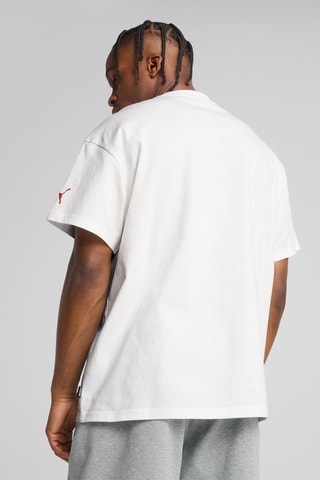 T-shirt regular Paris Pardon my French - Blanc