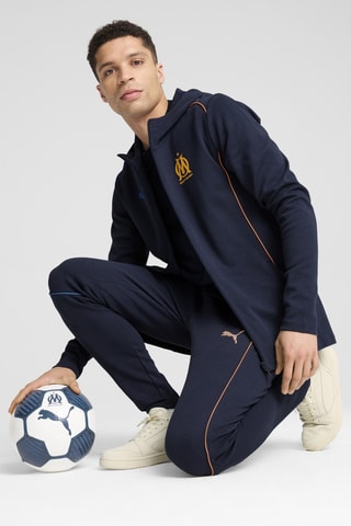 Veste à capuche Olympique de Marseille - Bleu marine