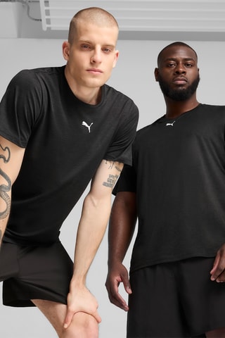 T-shirt Essentials Heather - Noir 