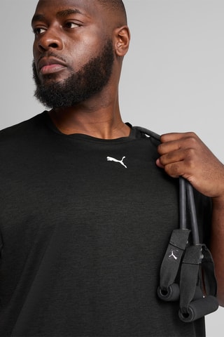 T-shirt Essentials Heather - Noir 