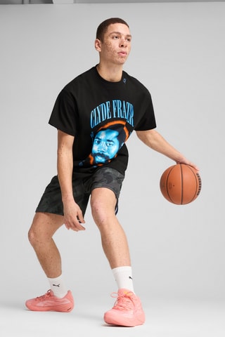 T-shirt regular Clyde Frazier - Noir