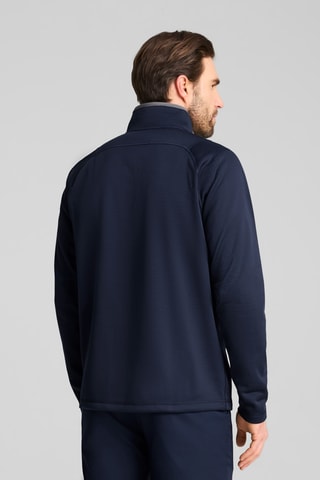 Veste polaire de golf Waffle - Bleu marine