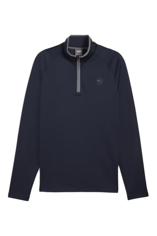 Veste polaire de golf Waffle - Bleu marine