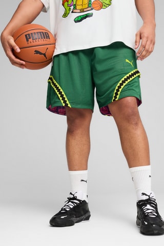 Short regular Hoops x Tmnt - Vert