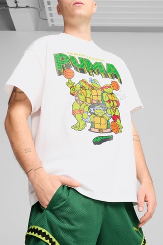 Short regular Hoops x Tmnt - Vert