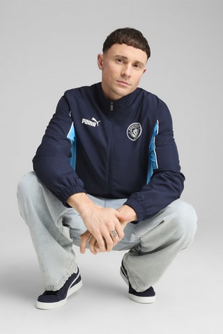 Veste Manchester City FC - Bleu marine et ciel