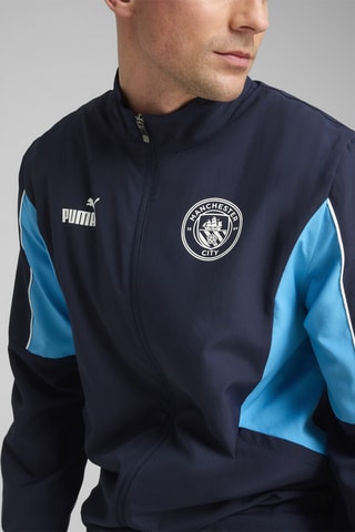 Veste Manchester City FC - Bleu marine et ciel