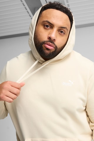 Sweat à capuche ESS Small - Ecru
