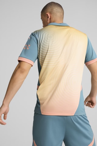 Maillot de football Manchester City FC - Rose et bleu