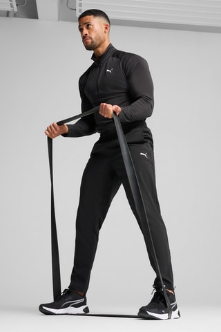 Pantalon tapered Tad essentials - Noir