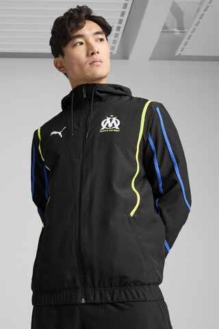 Veste Olympique de Marseille - Noir et jaune