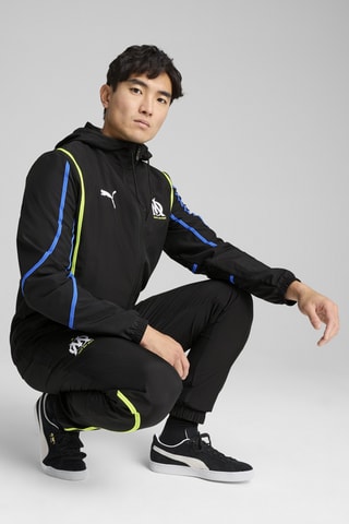 Veste Olympique de Marseille - Noir et jaune