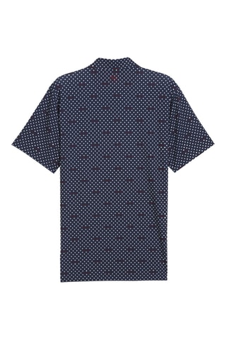 Polo de golf Mattr Burgh - Bleu marine