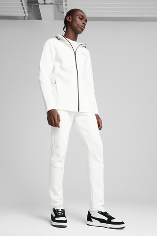 Sweat à capuche Evostripe - Blanc