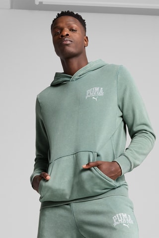 Sweat regular à capuches Class - Vert d’eau