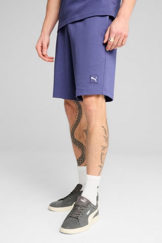 Short Ess Elevated - Indigo
