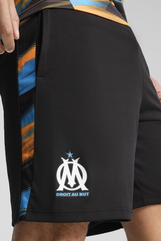 Short de football Olympique de Marseille - Noir