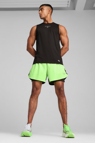 Short M Puma X Hyrox 2in1 - Vert fluo