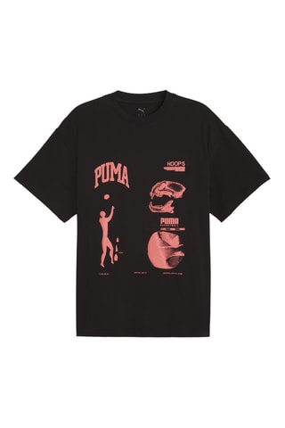T-shirt regular Excavation - Noir