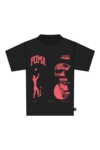 T-shirt regular Excavation - Noir