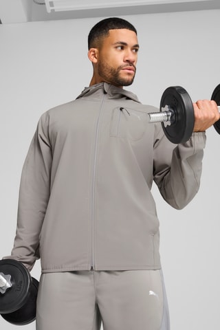 Veste à capuche Flex - Gris