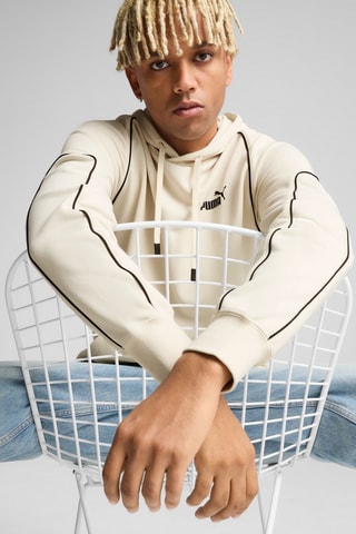 Sweat à capuche Puma Sport - Ecru