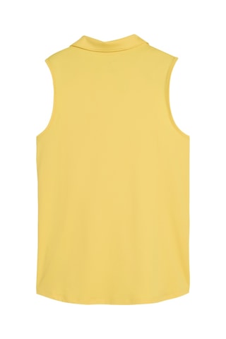 Polo de golf Cloudspun Piped SL - Jaune