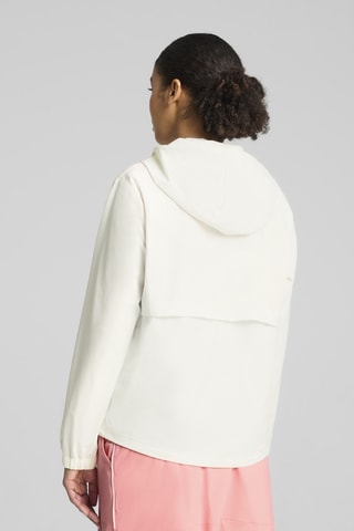 Veste de golf à capuche - Blanc