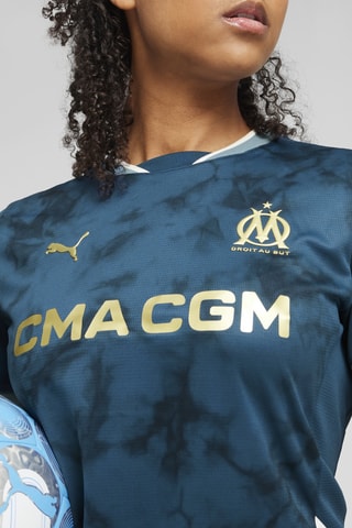 Maillot de football Olympique de Marseille Replica W - Bleu marine