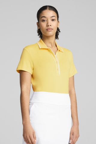 Polo de golf Cloudspun Bridges - Jaune