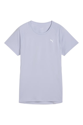 T-shirt de running Run Velocity - Bleu clair