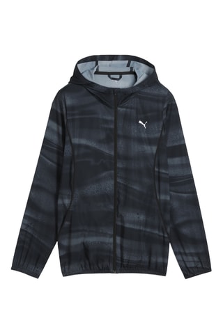 Veste de running Run Velocity Aop - Noir