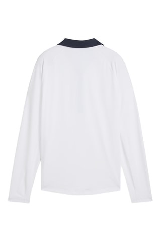 Polo de golf W You-V LS - Blanc