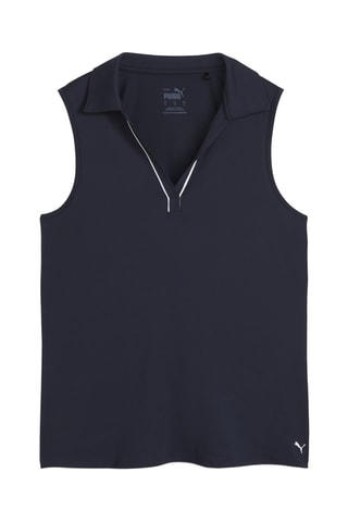 Polo de golf Cloudspun Piped - Bleu marine