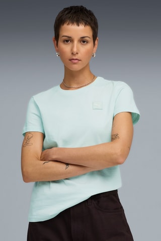 T-shirt regular ESS Elevated - Ciel