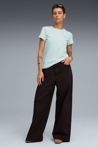 T-shirt regular ESS Elevated - Ciel