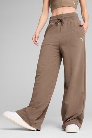 Pantalon relaxed wide leg Wardrobe - Marron