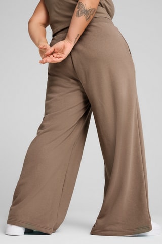 Pantalon relaxed wide leg Wardrobe - Marron