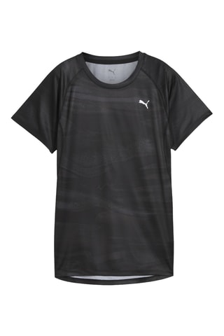 T-shirt de running Run Velocity Aop - Noir